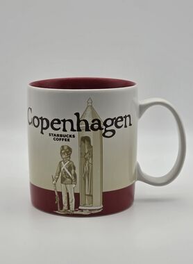Starbucks Global Icon Collection 2016 Copenhagen 16 oz Collectble Mug